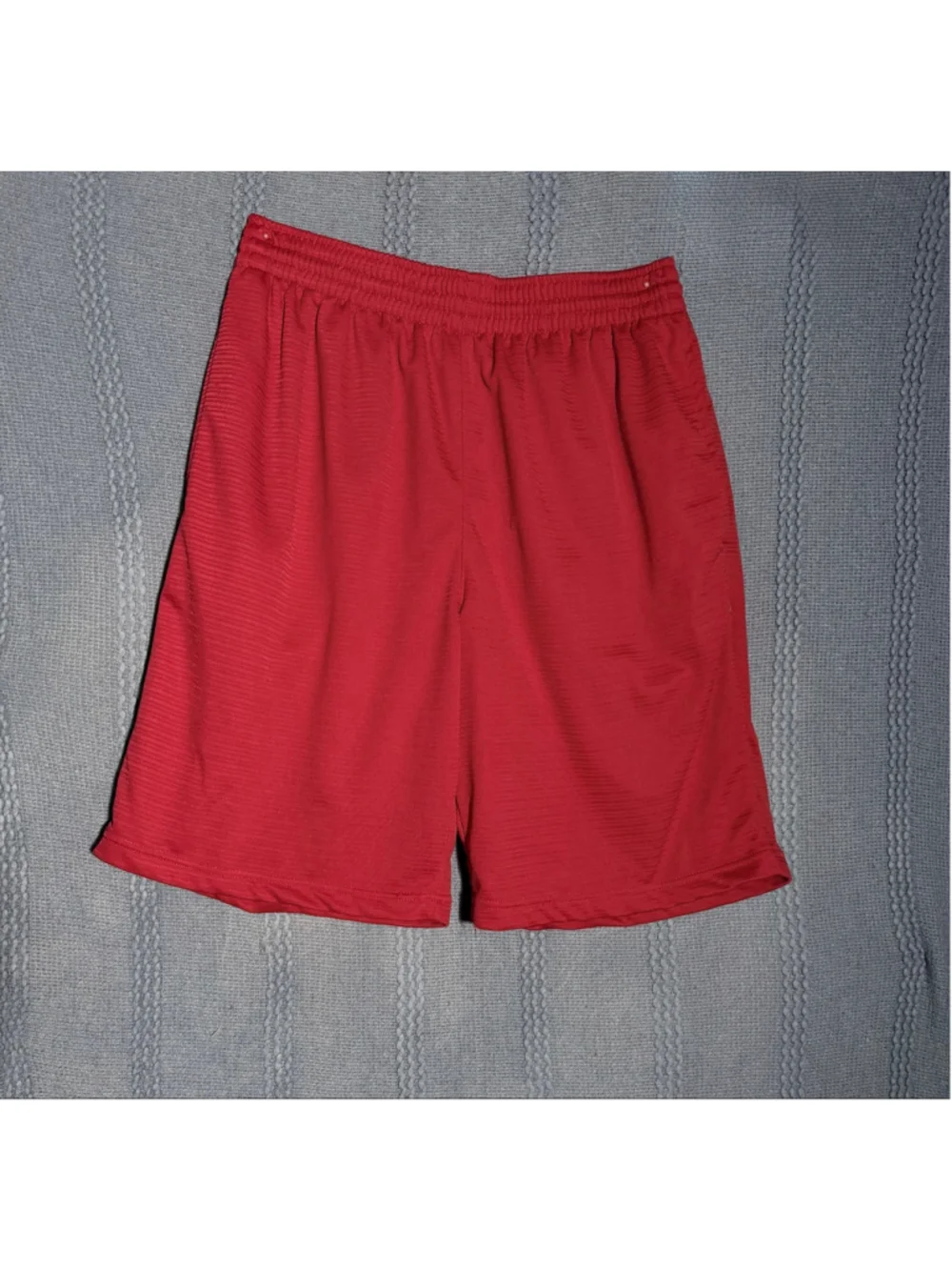 Men's brg Athletic Shorts Size L Red